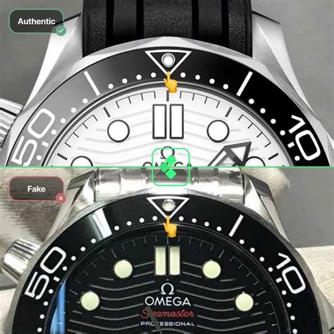 inside omega seamaster fake|how to identify omega watch.